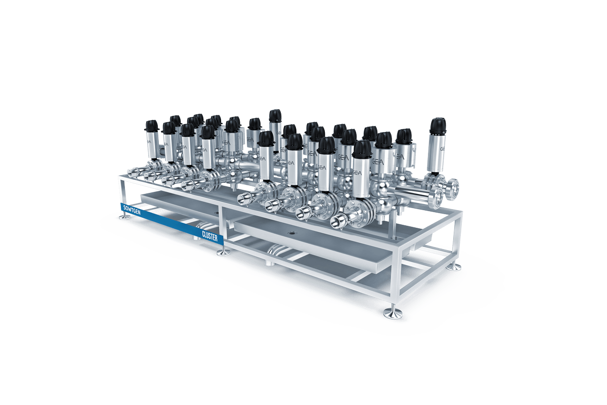 Clusters de válvulas