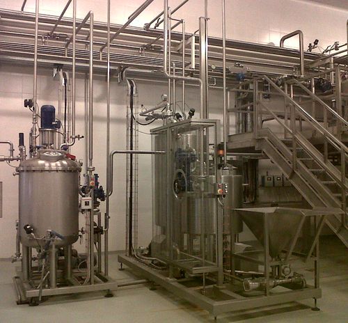 Cocina industrial de sopas y salsas 1500kg/h