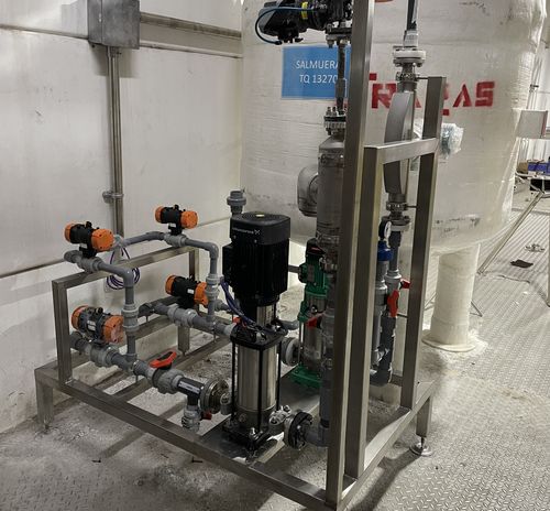 Elaboración de suavizante 20tn/h 