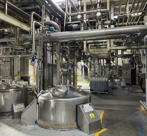 Elaboración de suavizante 20tn/h 