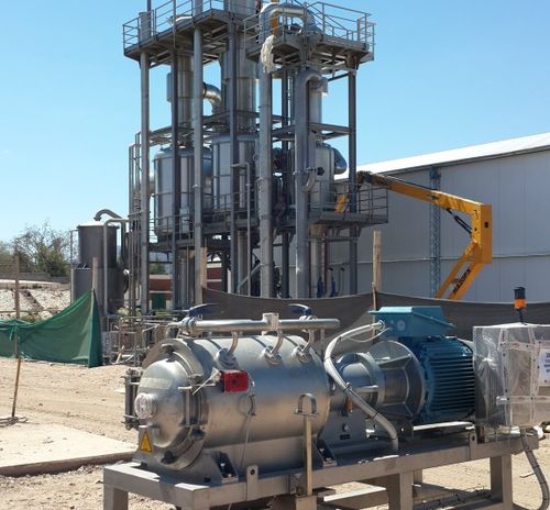 Integración de concentrador de 10tn