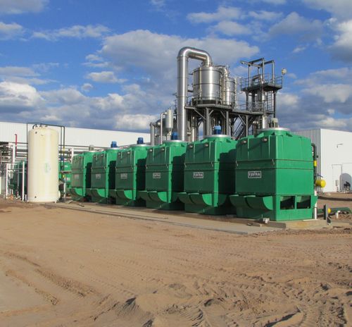 Integración de concentrador de 20tn