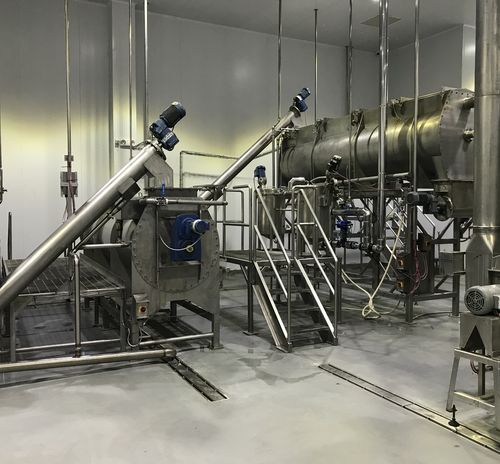 Planta de puré en escamas 600tn/h