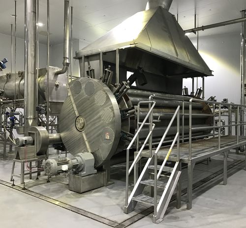 Planta de puré en escamas 600tn/h