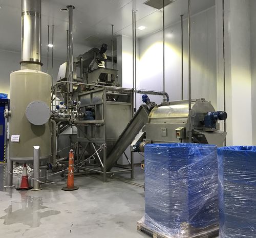 Planta de puré en escamas 600tn/h