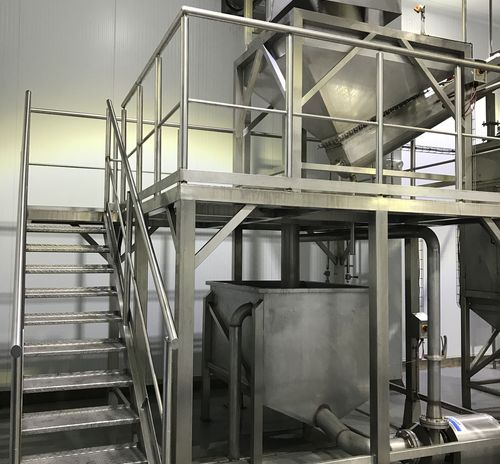 Planta de puré en escamas 600tn/h