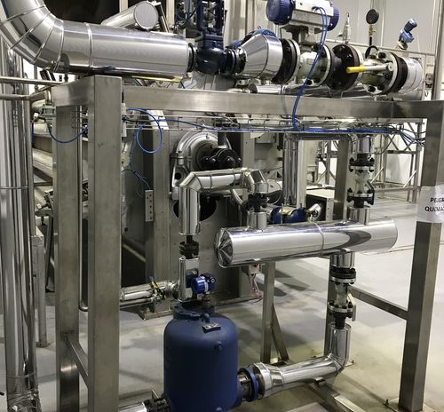 Planta de puré en escamas 600tn/h