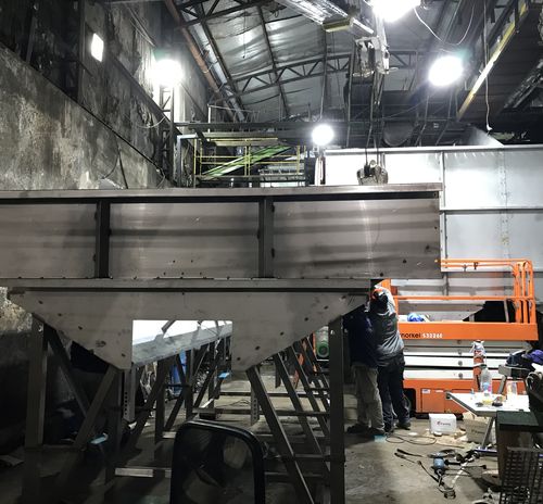 Silos de almacenamiento de papa 180tn