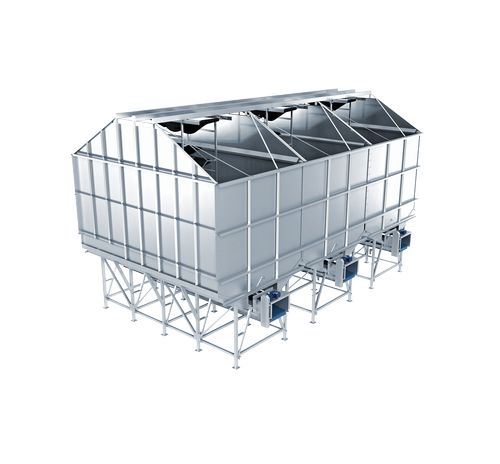 Silos de almacenamiento de papa 180tn