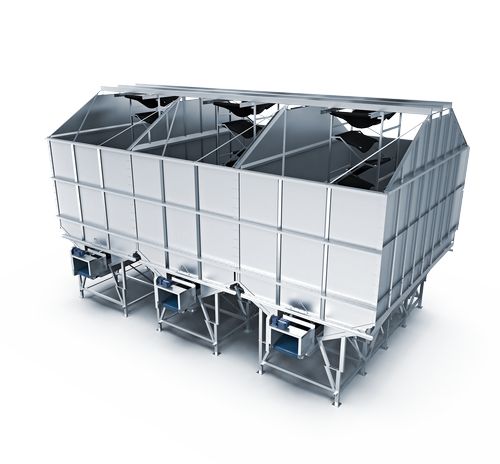 Silos de almacenamiento de papa 180tn