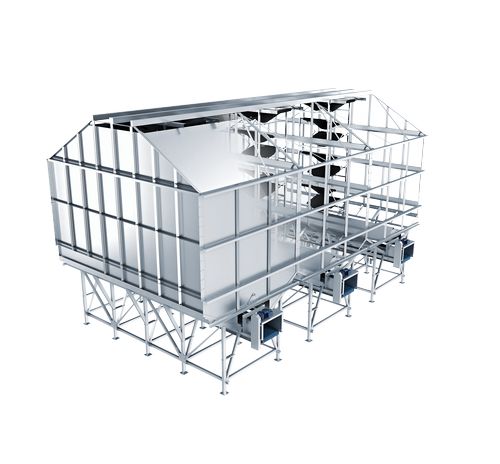 Silos de almacenamiento de papa 180tn